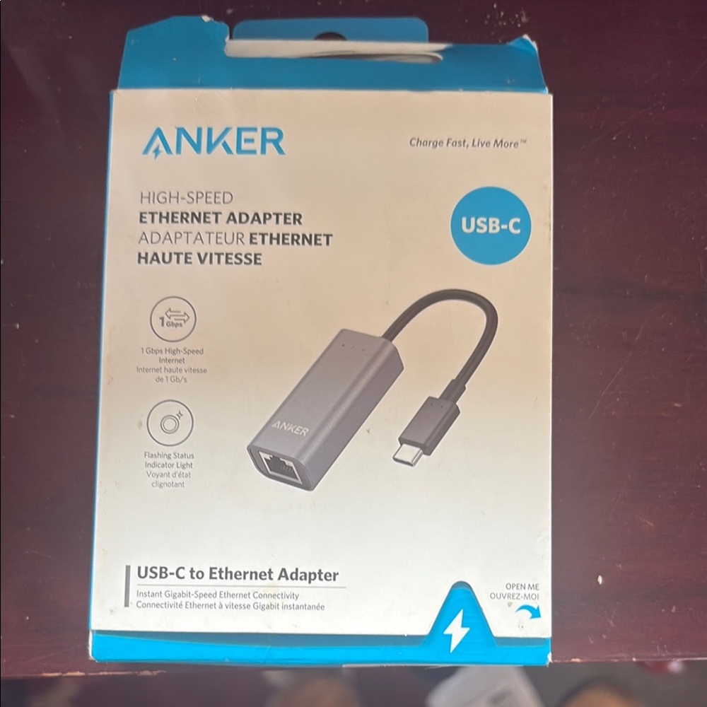 Anker USB-C to Ethernet Adapter